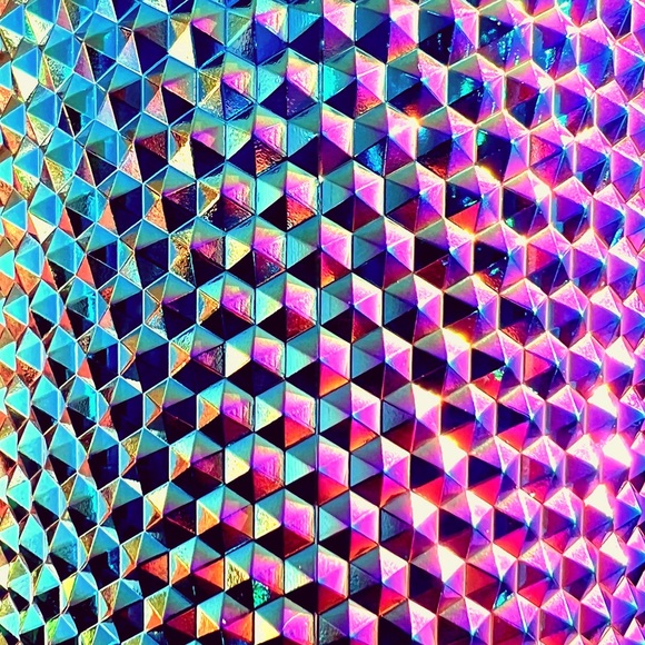 Starbucks Inspired 24oz Metallic Oil Slick Studded Tumbler - Picture 4 of 9